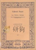 Andante: Pour Violon et Piano op.75（ PDF版）