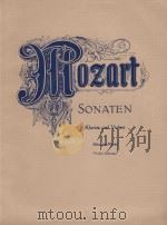 Sonaten   1940  PDF电子版封面    W.A.Mozart曲 