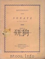 Sonate pour violon et violincelle   1949  PDF电子版封面    Boccherini曲 