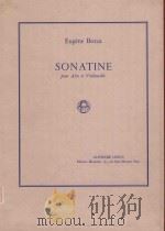 Sonatine pour Alto et violoncelle   1976  PDF电子版封面    Eugene Bozza曲 