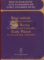 Alte Werke   1974  PDF电子版封面    Regi Muvek曲 
