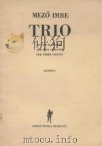 Trio（1970 PDF版）