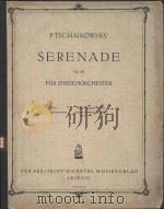 Serenade Op.48 fur streichorchester     PDF电子版封面    P.Tschaikowsky曲 