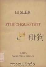 Streichquartett   1961  PDF电子版封面    Hanns Eisler曲 