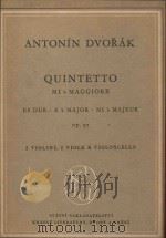 Quintto MI b MAGGIORE es dur e b major MI b majeur op.97（1955 PDF版）
