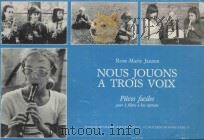 Nous jouons a trois voix   1984  PDF电子版封面     