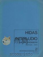 Interludio   1979  PDF电子版封面    Hidas Frigyes曲 