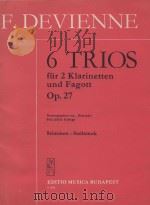 6 Trios   1979  PDF电子版封面    F.Devbienne曲 