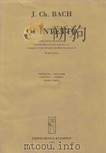 Quintetto Ifjusagi fuvosegyuttesre atirta   1963  PDF电子版封面    J.Ch.Bach曲 