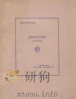 Sonatin: pour deux Basson   1961  PDF电子版封面    P.M.Dubois曲 