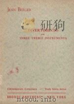Divertimento for three treble instruments no.4   1959  PDF电子版封面    Jean Berger曲 