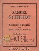 Galliard battaglia（1983 PDF版）