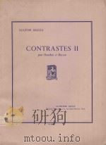 Contrastes Ⅱ pour Hautbois et Basson（1979 PDF版）