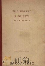 3 Duety na 2 klarnety   1954  PDF电子版封面     