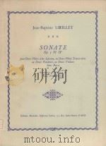 Sonate Op.5 No.IV   1978  PDF电子版封面     