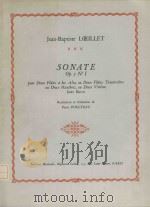 Sonate Op.5 No.1: Op.5 No.I   1977  PDF电子版封面     