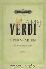 Opern-arien     PDF电子版封面    G.Verdi曲 