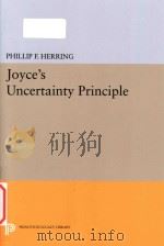 Joyce's uncertainty principle   1987  PDF电子版封面  0691606408  Phillip F.Herring 