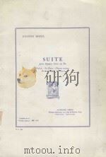 Suite   1952  PDF电子版封面    Eugene Bozza曲 