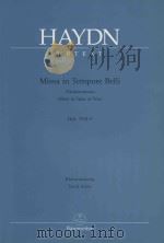 Missa in Tempore Belli Hob.XXII: 9   1962  PDF电子版封面    J.Haydn曲 
