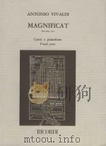 Magnificat RV 610a'611 Canto e pinaoforte vocal score   1964  PDF电子版封面     