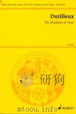 The Shadows of Time 5 Episodes pour orchestre(avec 3 voix d'enfants)（1997 PDF版）
