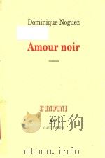 Amour noir: roman（1997 PDF版）