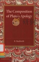THE COMPOSITION OF PLATO'S APOLOGY（1933 PDF版）