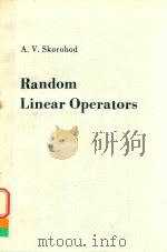 RANDOM LINEAR OPERATORS（1984 PDF版）