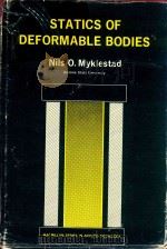 STATICS OF DEFORMABLE BODIES   1966  PDF电子版封面    NILS O.MYKLESTAD 