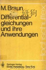 DIFFERENTIALGLEICHUNGEN UND IHRE ANWENDUNGEN（1979 PDF版）