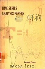 TIME SERIES ANALYSIS PAPERS（ PDF版）