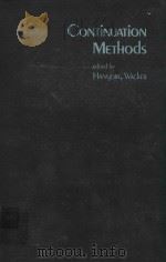 CONTINUATION METHODS   1978  PDF电子版封面  0127292500  HANSJORG WACKER 