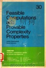 FEASIBLE COMPUTATIONS AND PROVABLE COMPLEXITY PROPERTIES（1978 PDF版）