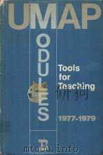UMAP MODULES 1977-1979 TOOLS FOR TEACHING（1981 PDF版）