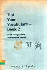 TEST YOUR VOCABULARY BOOK 2   1979  PDF电子版封面     