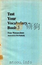 TEST YOUR VOCABULARY BOOK 3（1982 PDF版）
