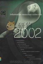 INFORMATION RESOURCES COLLECTION 2002     PDF电子版封面     