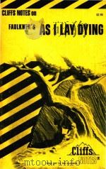 As I lay dying notes Third Edition   1969  PDF电子版封面  0822002108   