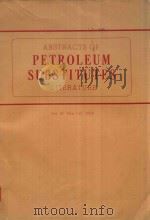 ABSTRACTS OF PETROLEUM SUBSTITUTES LITERATURE VOL.19 NCS.1-12 1972（1972 PDF版）
