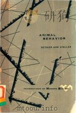 ANIMAL BEHAVIOR ITS EVOLUTIONARY AND NEUROLOGICAL BASIS   1963  PDF电子版封面     