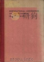 INTERNATIONAL CONFERENCE ON THE DYNAMICS OF INTERFACES CONFERENCE INTERNATIONALE SUR LA DYNAMIQUE DE（1984 PDF版）