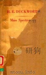 MASS SPECTROSCOPY（1958 PDF版）