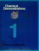 CHEMICAL DEMONSTRATIONS A HANDBOOK FOR TEACHERS OF CHEMISTRY VOLUME 1（1983 PDF版）