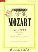 KONZERT FUR KLAVIER UND ORCHESTER D-dur Nr.26/kv537     PDF电子版封面    Wolfgang amadeus mozart 