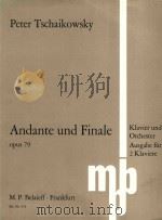 Andante und Finale opus79（ PDF版）