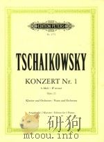 KONZERT Nr.1 opus23     PDF电子版封面    TSCHAIKOWSKY 