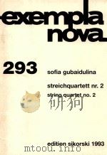 streichquartett Nr.2 string quartet no.2     PDF电子版封面    sofia gubaidulina 