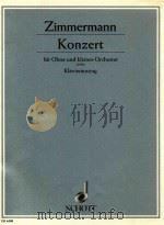 Konzert fur Oboe und kleines Orchester   1972  PDF电子版封面     