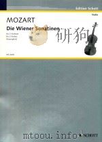 Die wiener sonatinen violine1     PDF电子版封面     